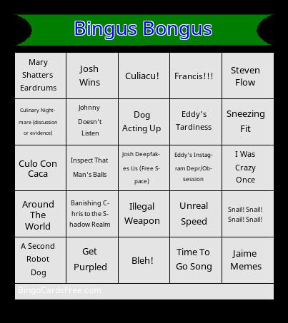 Bingus Bongus Bingo