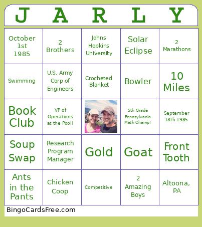BIRTHDAY Bingo