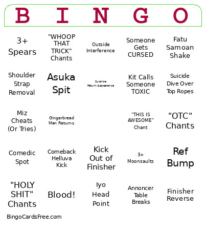 BL 2026 Bingo Card