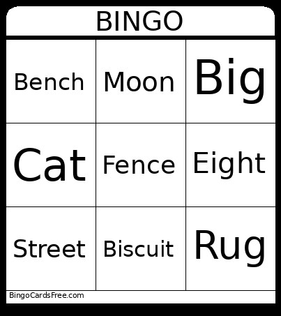 Black Masquerade Bingo Card