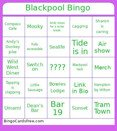 Blackpool Bingo