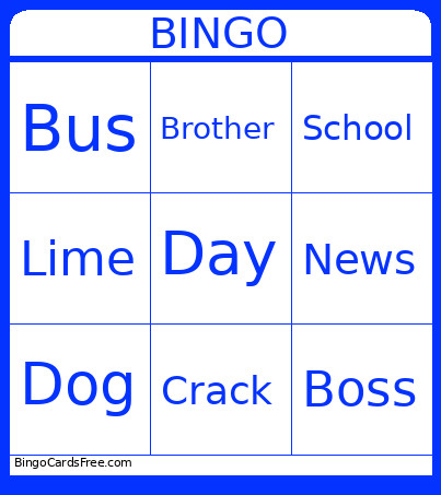 Blue Masquerade Bingo Card