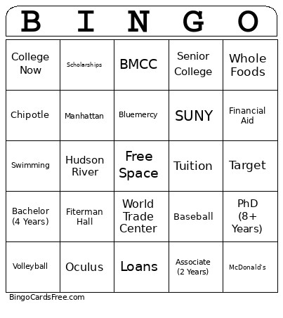 BMCC Explorers_MS_Change Bingo Card