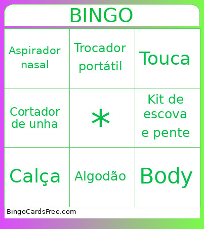 Bngo Danilo Bingo Card