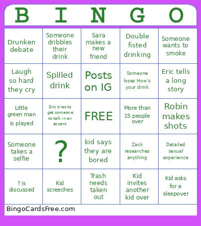 Bohibnachts Bingo