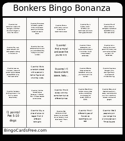 Bonkers Bingo Bonanza