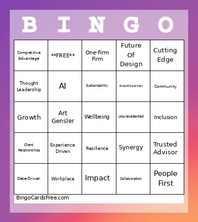 Bonus 2026 Bingo Card