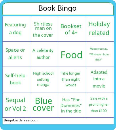 Book Bingo