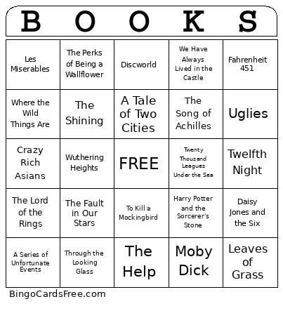 book bingo