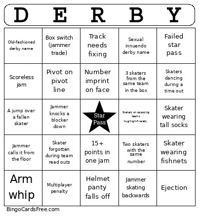 Bout Bingo Card