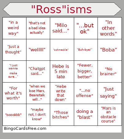 Brand Central Bingo Card