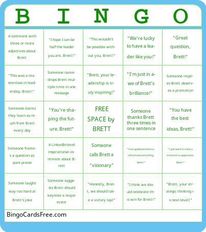 Brett Bingo