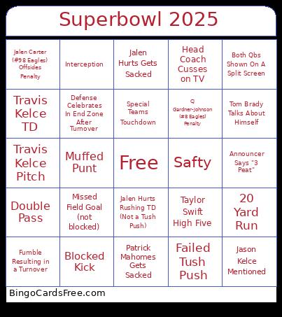 Brian Test (616) Bingo Card