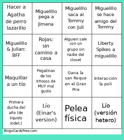 Brivi2026 Bingo Card