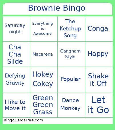 Brownie Bingo
