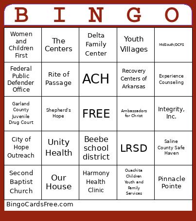 BSW Only Bingo Card