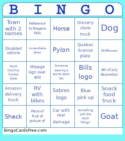 buffalo Bingo