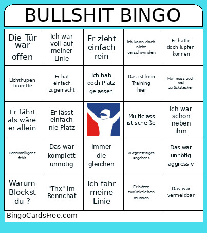 BULLSHIT Bingo Card