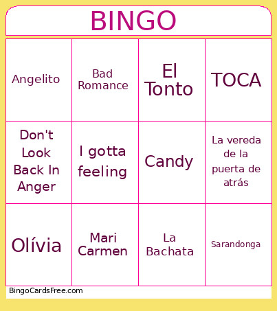 Calçotada Porta '26 Bingo Card