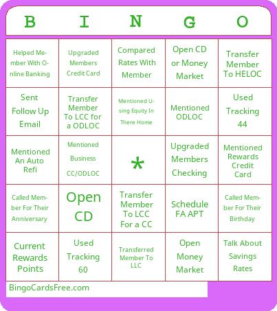 Calls BINGO