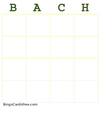 CAMP BRE Bingo Card