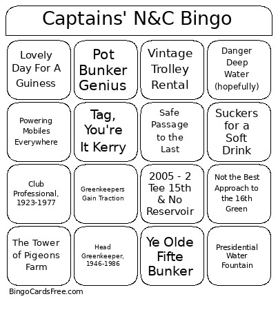 Captains' N&C Bingo Card