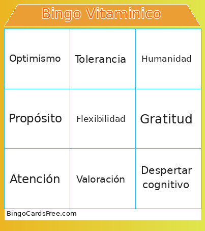 Caracteristicas Docentes Bingo Card