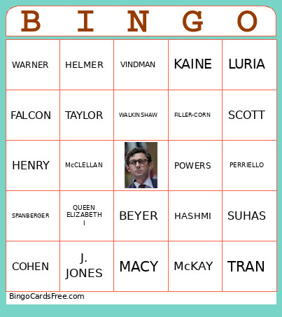 Ie Bingo Card