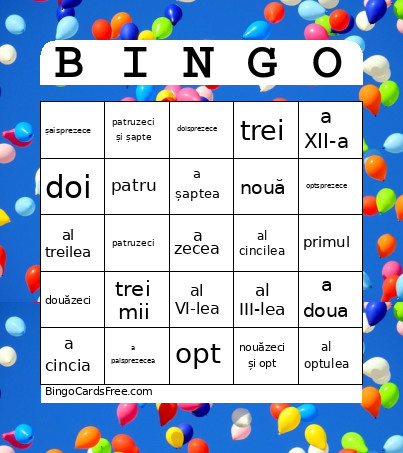 Catia Bingo Card