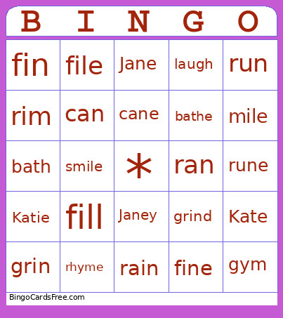 Cert 1 Week 3 Bingo Card
