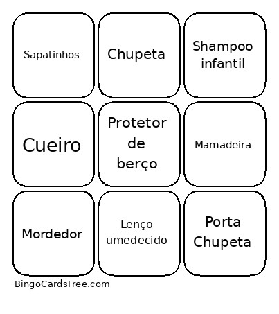 Chá Alicia Bingo Card