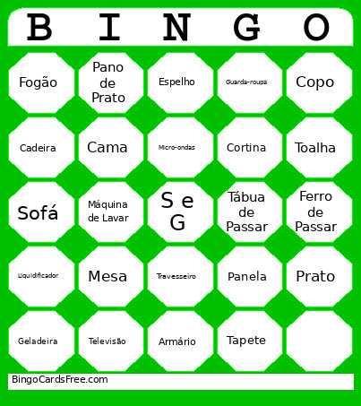 Chá De Panela Bingo Card