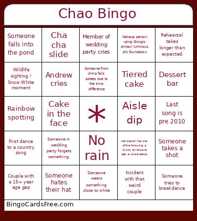 Chao Bingo