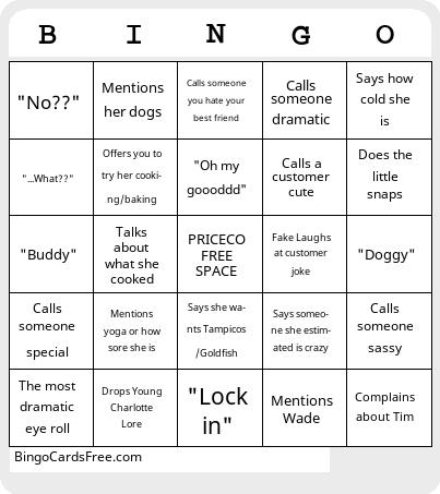 Charlotte Bingo