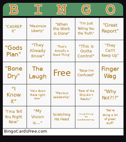 CHENG Bingo Card