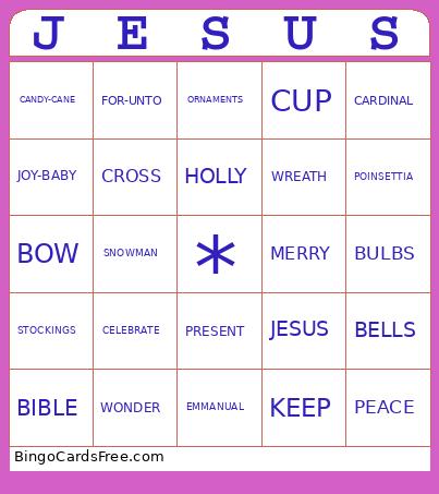 CHRISTMAS Bingo