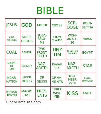 CHRISTMAS Bingo