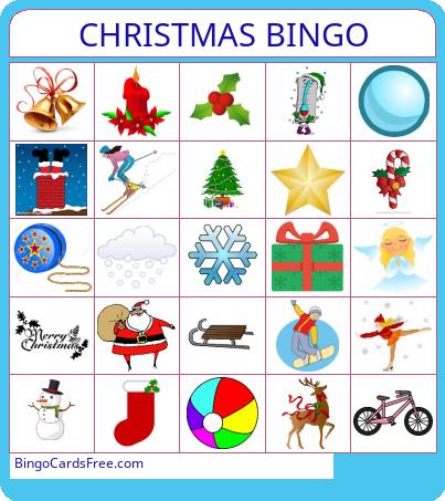  CHRISTMAS BINGO