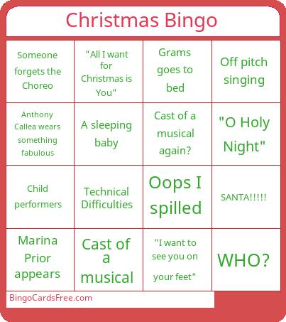 Christmas Bingo