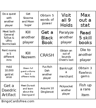 Christmas Bingo Card 2