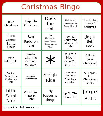 Christmas Bingo