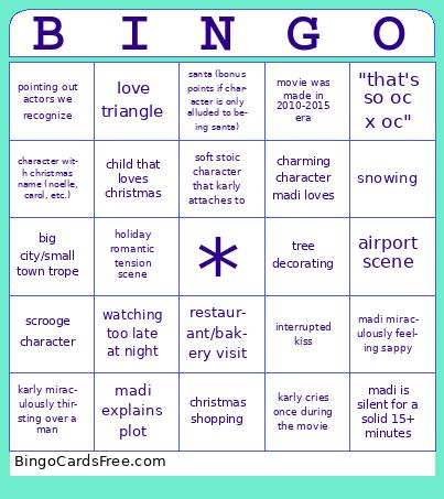 Christmas Bingo