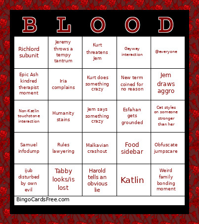 Cincinnati By Night Bingo Card
