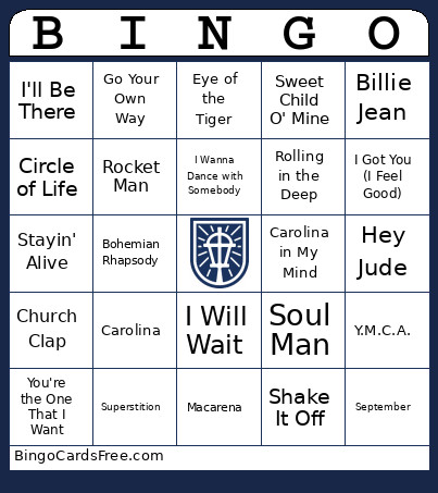City Grace Bingo Card