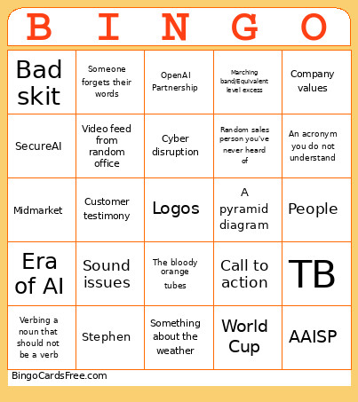 Cko_dt Bingo Card