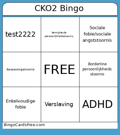 CKO2 Bingo