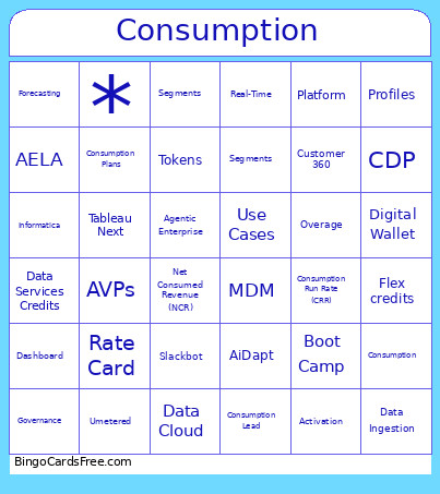 CL Bootcamp Bingo Card