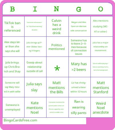 Cole! Bingo