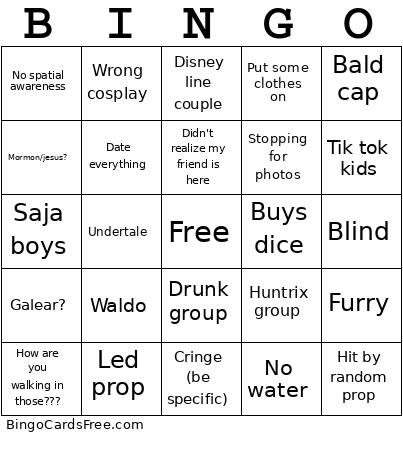 Convention Bingo