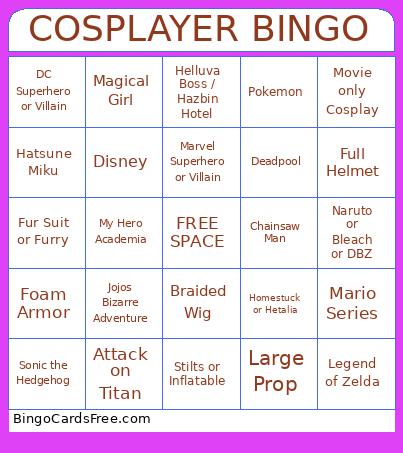 Convention Bingo